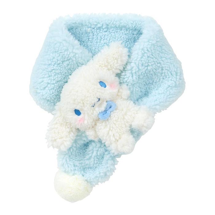 Blue Hello Kitty Cinnamoroll Cozy Sherpa Kids Wrap Scarf | NZ_HK48261