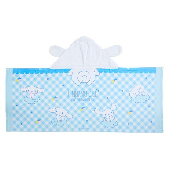 Blue Hello Kitty Cinnamoroll Kids Hooded Towel | NZ_HK38866