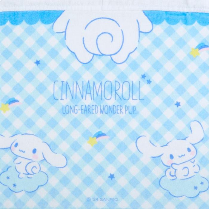 Blue Hello Kitty Cinnamoroll Kids Hooded Towel | NZ_HK38866