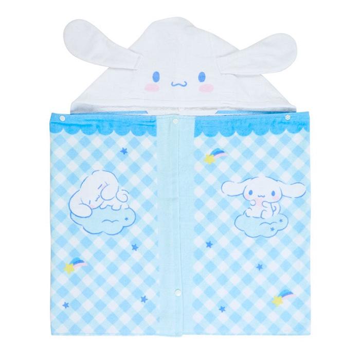 Blue Hello Kitty Cinnamoroll Kids Hooded Towel | NZ_HK38866