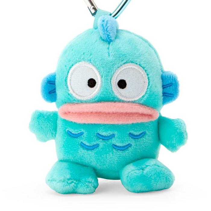 Blue Hello Kitty Hangyodon Plush Mascot All My Heart Keychain | NZ_HK56212