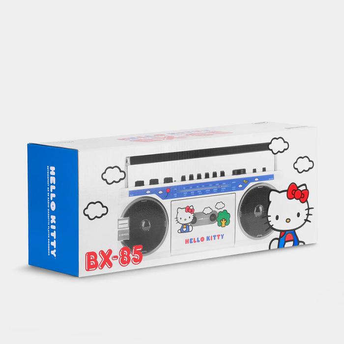 Blue Hello Kitty Hello Kitty Classic BX-85 Bluetooth Cassette Player Boombox | NZ_HK54079