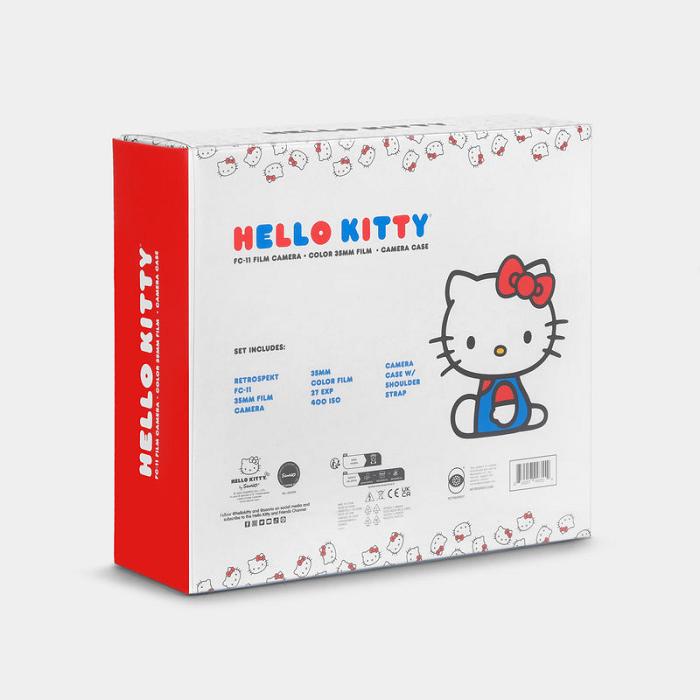 Blue Hello Kitty Hello Kitty Classic FC-11 35mm Camera Bag and Film Gift Box | NZ_HK78994