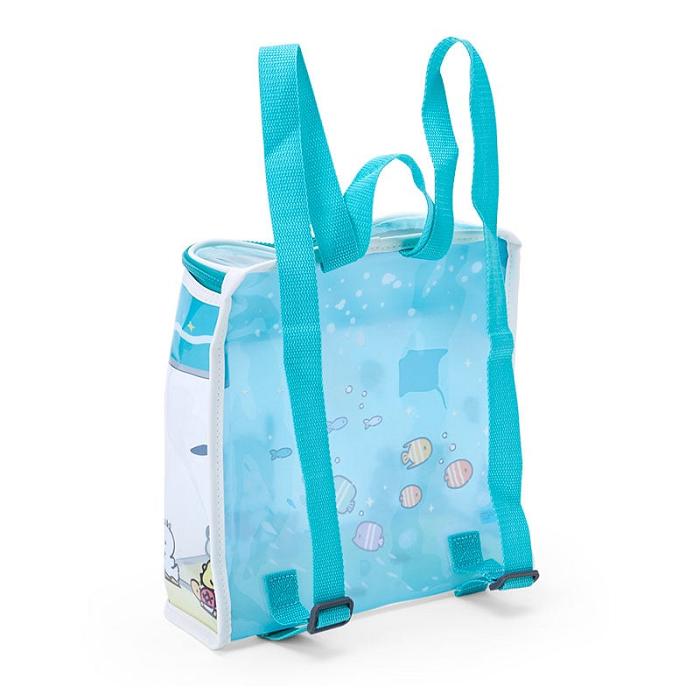 Blue Hello Kitty Pochacco Clear View Kids Backpack | NZ_HK32342