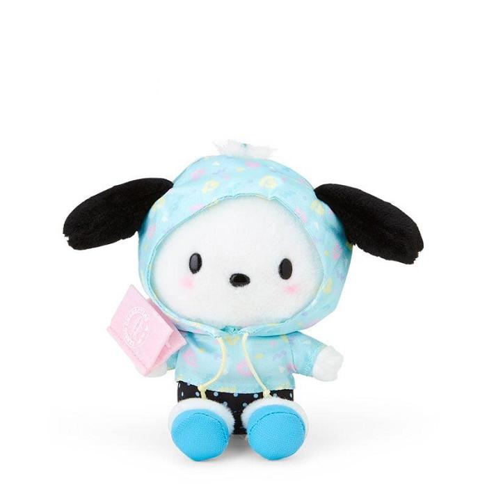 Blue Hello Kitty Pochacco Plush Mascot Keychain (Day at the Funfair Series) | NZ_HK65870