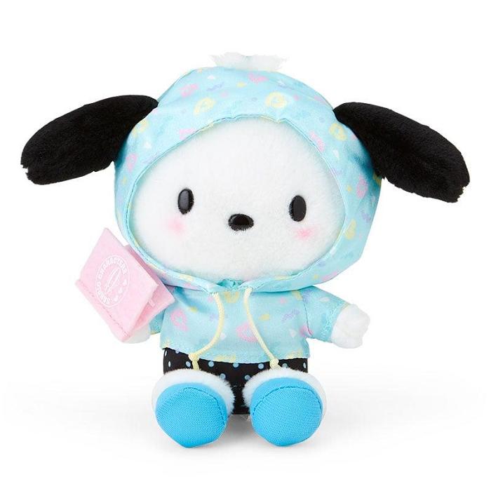 Blue Hello Kitty Pochacco Plush Mascot Keychain (Day at the Funfair Series) | NZ_HK65870