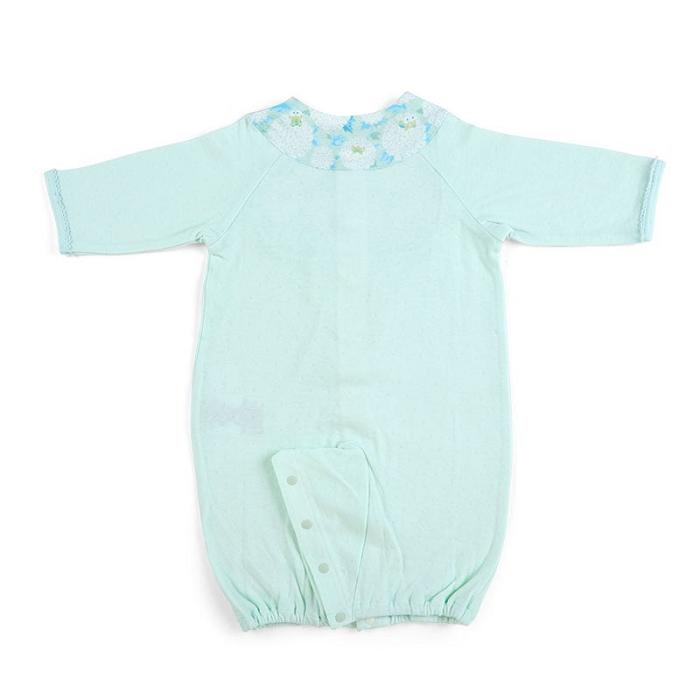 Blue Hello Kitty Sanrio Baby Organic Cotton Keroppi Convertible Gown | NZ_HK76807