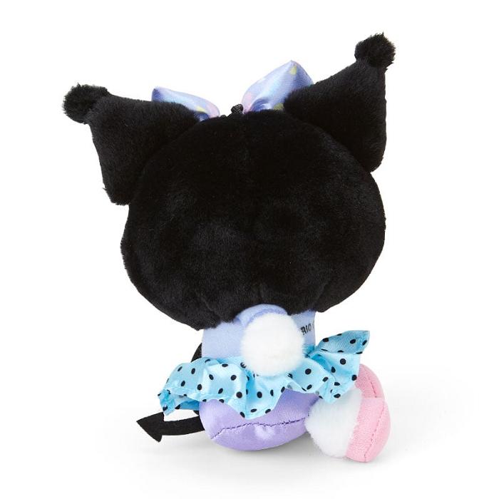 Blue / Black Hello Kitty Kuromi Plush Mascot Keychain (Day at the Funfair Series) | NZ_HK47455