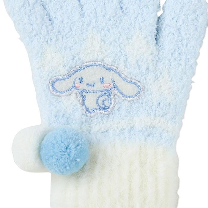 Blue / White Hello Kitty Cinnamoroll Kids Cozy Gloves | NZ_HK61957