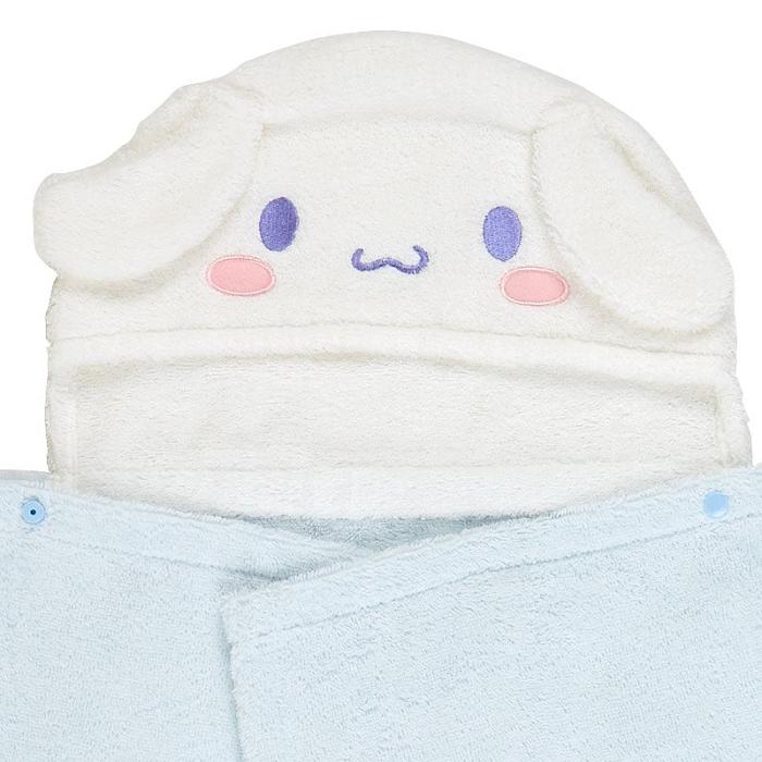 Blue / White Hello Kitty Sanrio Baby Cinnamoroll Hooded Bath Wrap | NZ_HK91191