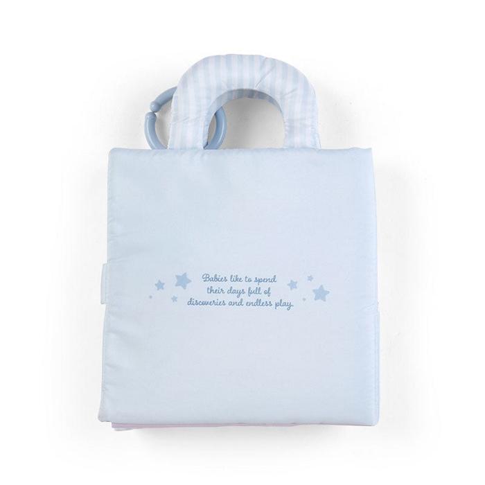 Blue / White Hello Kitty Sanrio Baby Sensory Soft Book | NZ_HK41828