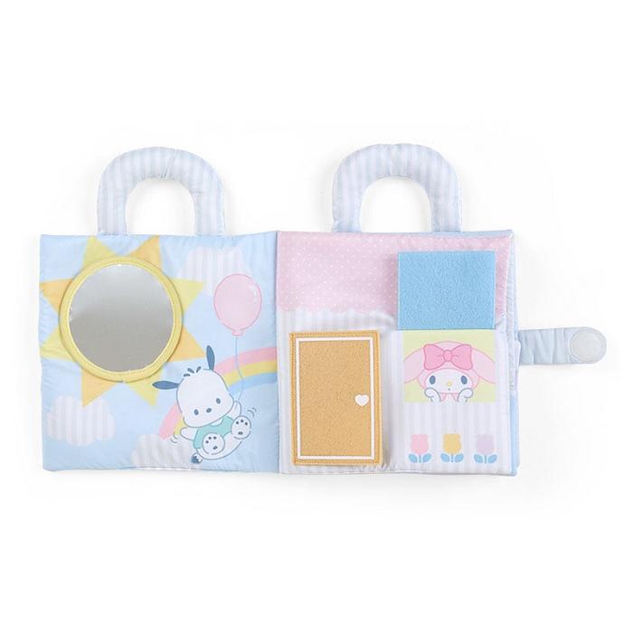 Blue / White Hello Kitty Sanrio Baby Sensory Soft Book | NZ_HK41828