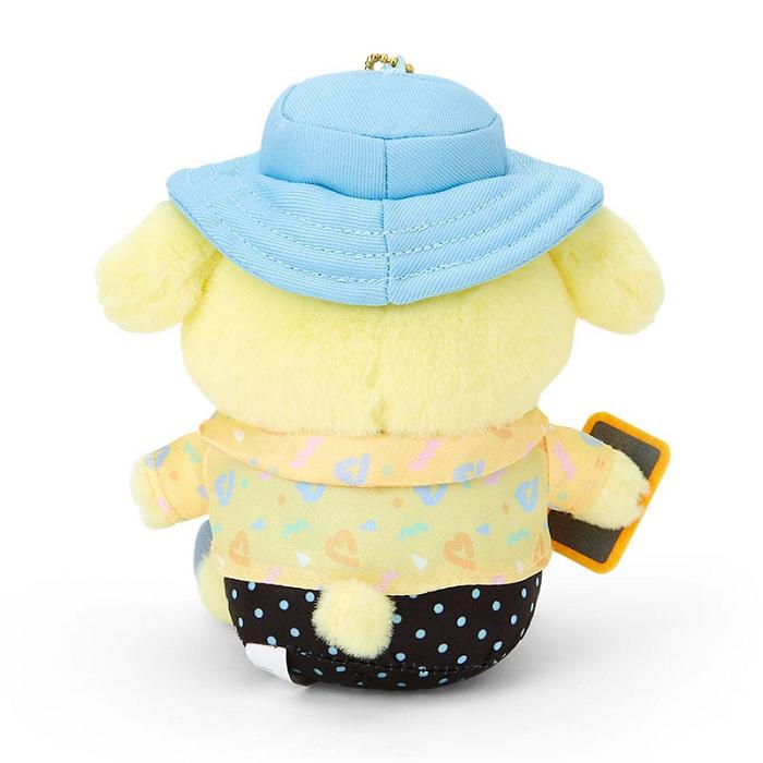 Blue / Yellow Hello Kitty Pompompurin Plush Mascot Keychain (Day at the Funfair Series) | NZ_HK97912