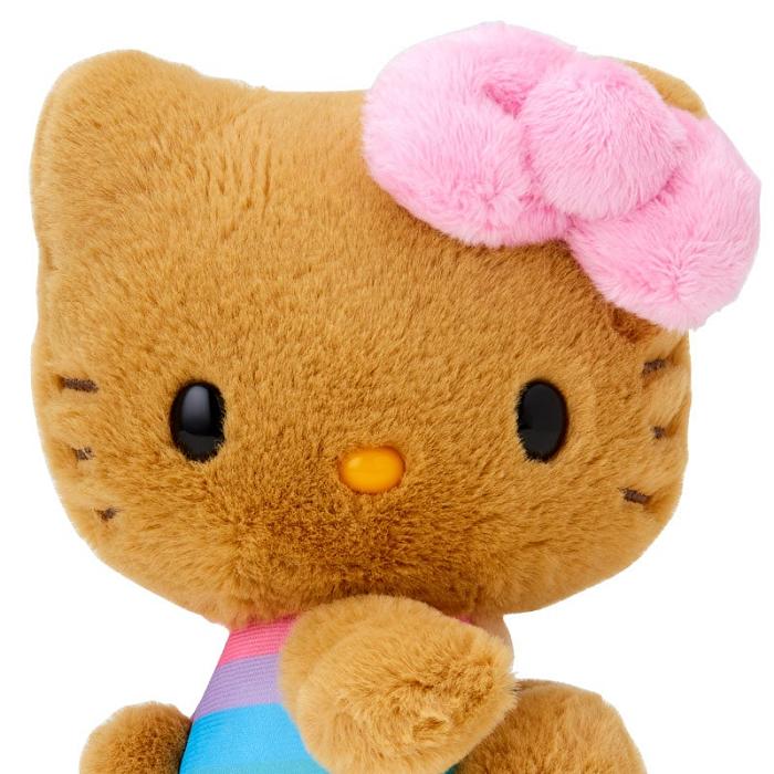 Brown Hello Kitty Hello Kitty 50th Anniv. Plush Mascot (Beach Day) | NZ_HK91225