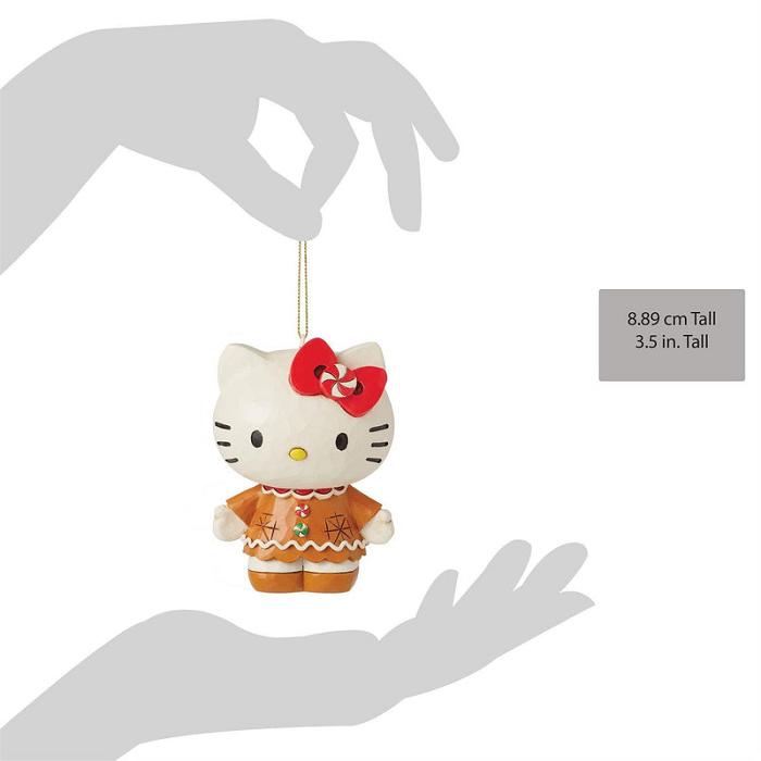 Brown Hello Kitty Hello Kitty Gingerbread Hanging Ornament (Jim Shore Sanrio Collection) | NZ_HK28303