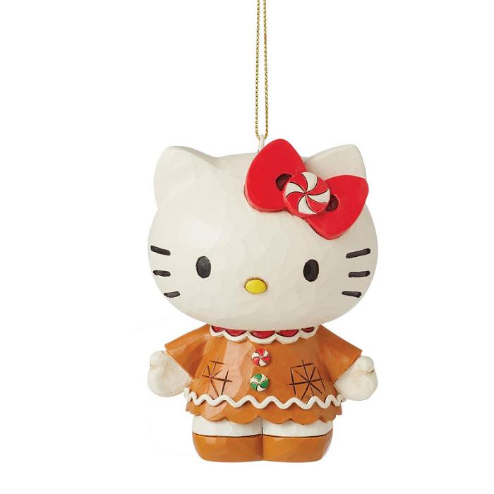 Brown Hello Kitty Hello Kitty Gingerbread Hanging Ornament (Jim Shore Sanrio Collection) | NZ_HK28303