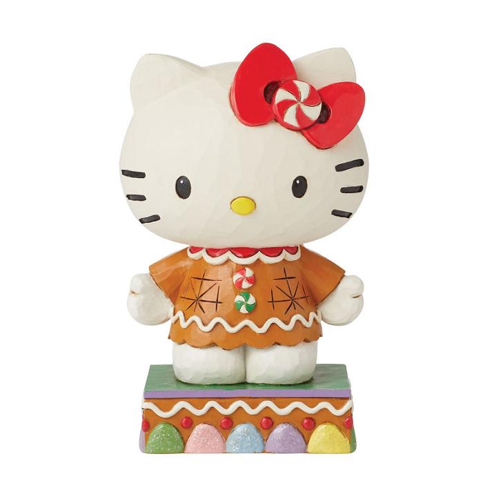 Brown Hello Kitty Hello Kitty Gingerbread Figurine (Jim Shore Sanrio Collection) | NZ_HK20374