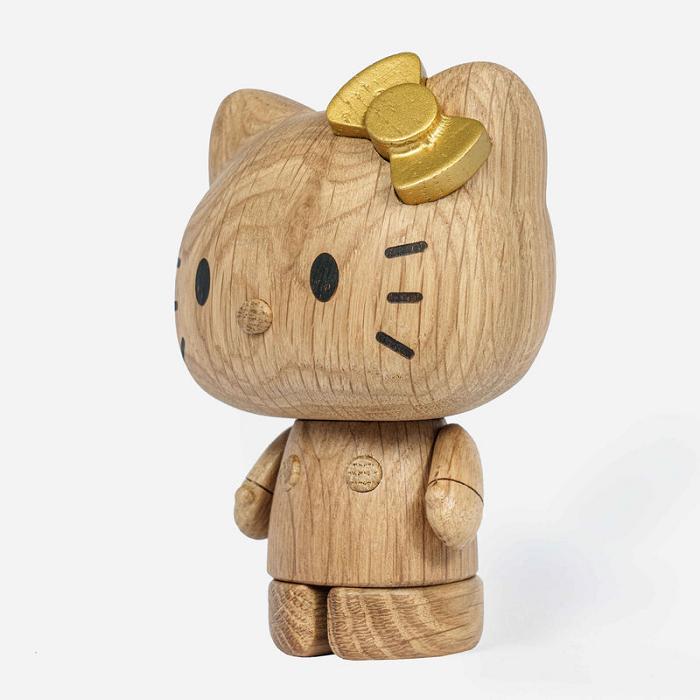 Brown Hello Kitty Hello Kitty x Boyhood Limited Edition Oak Figurine (50th Anniversary) | NZ_HK28577