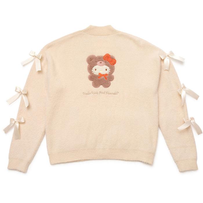 Cream Hello Kitty Hello Kitty Cozy Kuma JapanLA Cardigan | NZ_HK27139