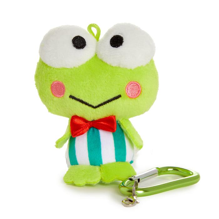 Green Hello Kitty Keroppi Plush Mascot Carabiner | NZ_HK81749