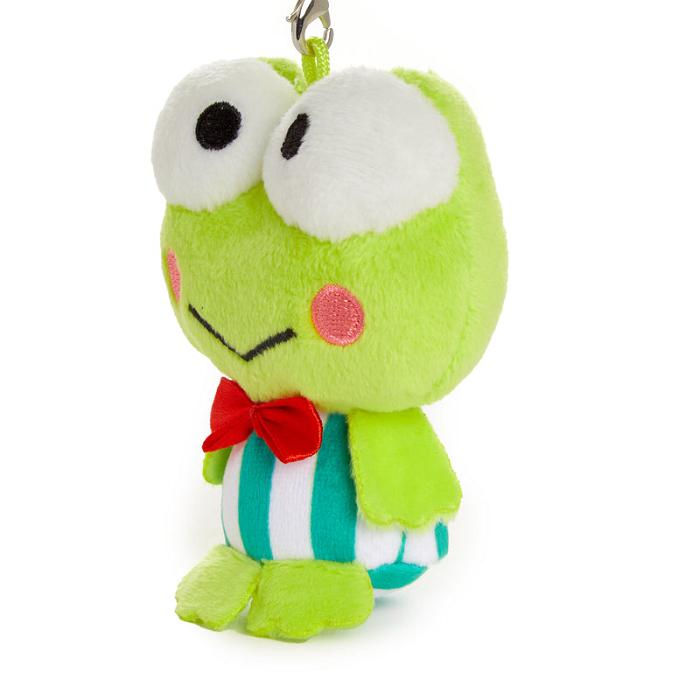 Green Hello Kitty Keroppi Plush Mascot Carabiner | NZ_HK81749