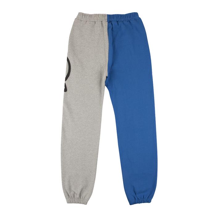 Grey / Blue Hello Kitty Pekkle x Dumbgood Puff Print Sweatpants | NZ_HK84004