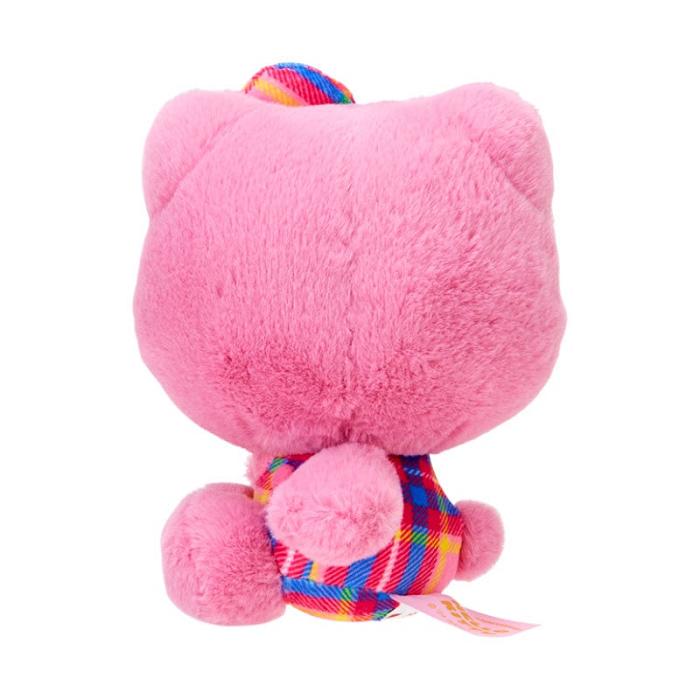 Pink Hello Kitty Hello Kitty 50th Anniv. Plush Mascot (Pink Tartan) | NZ_HK28721