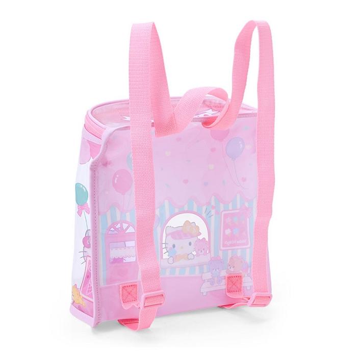 Pink Hello Kitty Hello Kitty Clear View Kids Backpack | NZ_HK96310