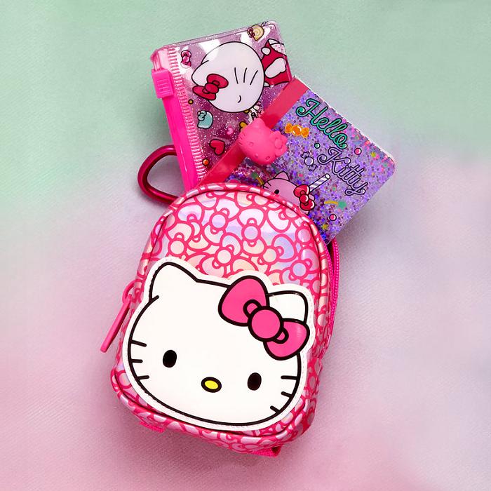 Pink Hello Kitty Hello Kitty Hot Pink Real Littles Micro Backpack | NZ_HK99097