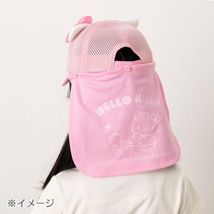 Pink Hello Kitty Hello Kitty Kids Sunshade Mesh Cap | NZ_HK58487