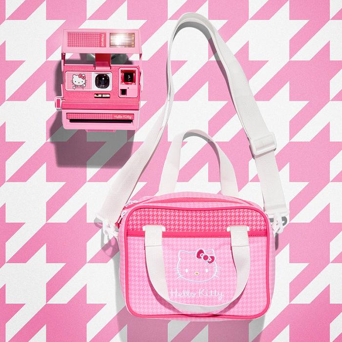 Pink Hello Kitty Hello Kitty Perfectly Pink Instant Film Camera Bag | NZ_HK16912