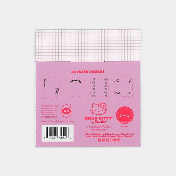 Pink Hello Kitty Hello Kitty Strawberry Milk Photo Filters for Instant Film Cameras (4-Pack) | NZ_HK60558