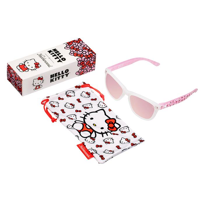 Pink Hello Kitty Hello Kitty x Knockaround Kids Pink Sunglasses (Premiums) | NZ_HK20450