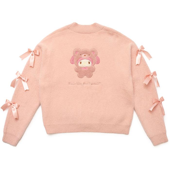 Pink Hello Kitty My Melody Cozy Kuma JapanLA Cardigan | NZ_HK46511