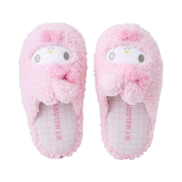 Pink Hello Kitty My Melody Cozy Sherpa Kids Slippers | NZ_HK82859