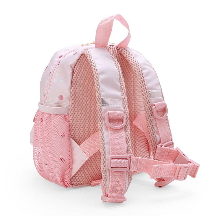 Pink Hello Kitty My Melody Face Kids Backpack | NZ_HK72458