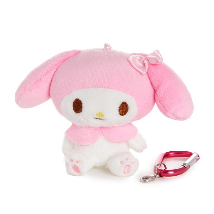 Pink Hello Kitty My Melody Plush Mascot Carabiner | NZ_HK32718