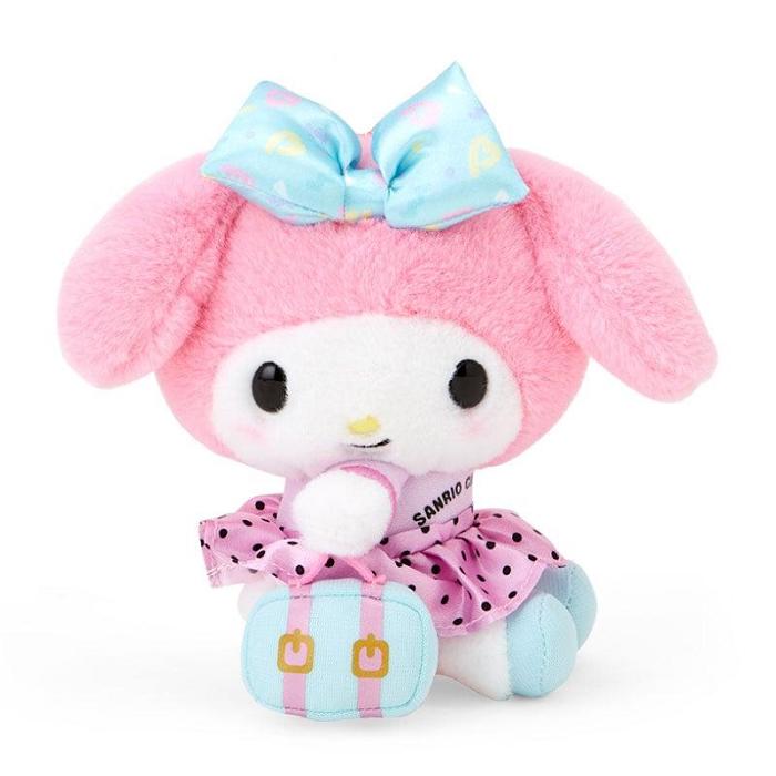 Pink Hello Kitty My Melody Plush Mascot Keychain (Day at the Funfair Series) | NZ_HK93305