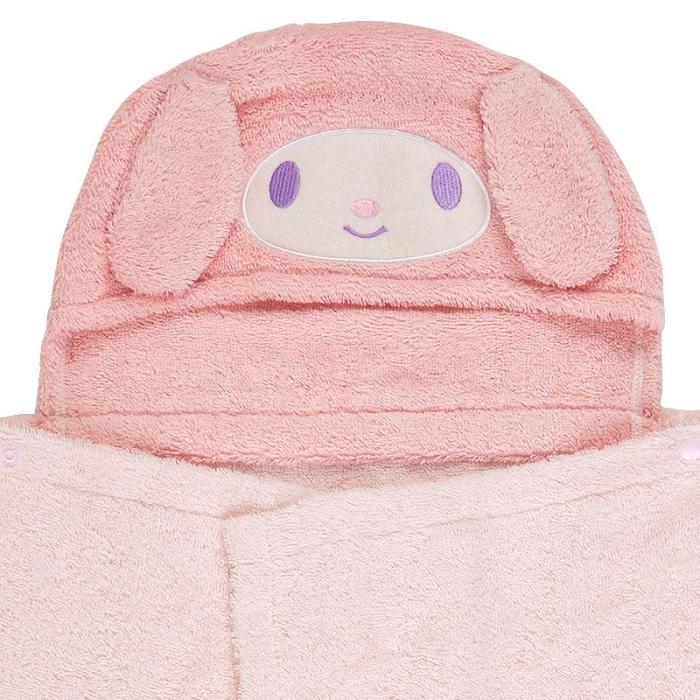 Pink Hello Kitty Sanrio Baby My Melody Hooded Bath Wrap | NZ_HK57557