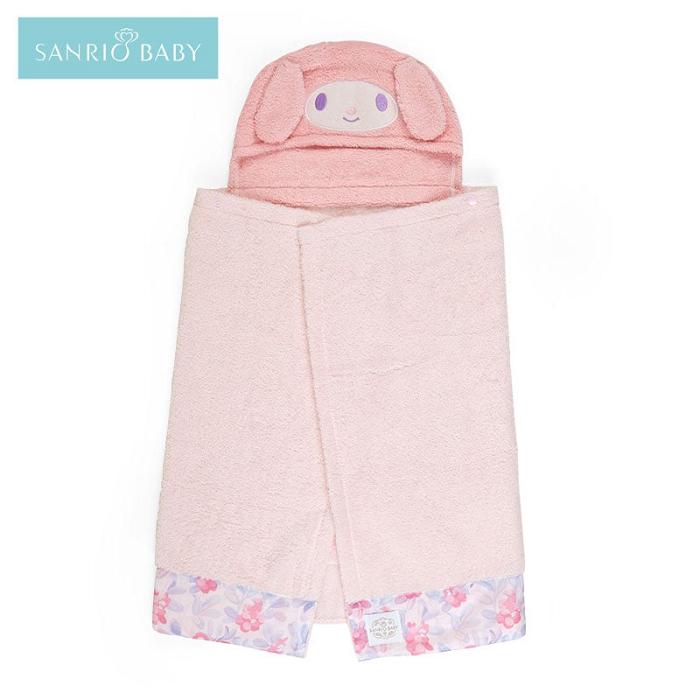 Pink Hello Kitty Sanrio Baby My Melody Hooded Bath Wrap | NZ_HK57557