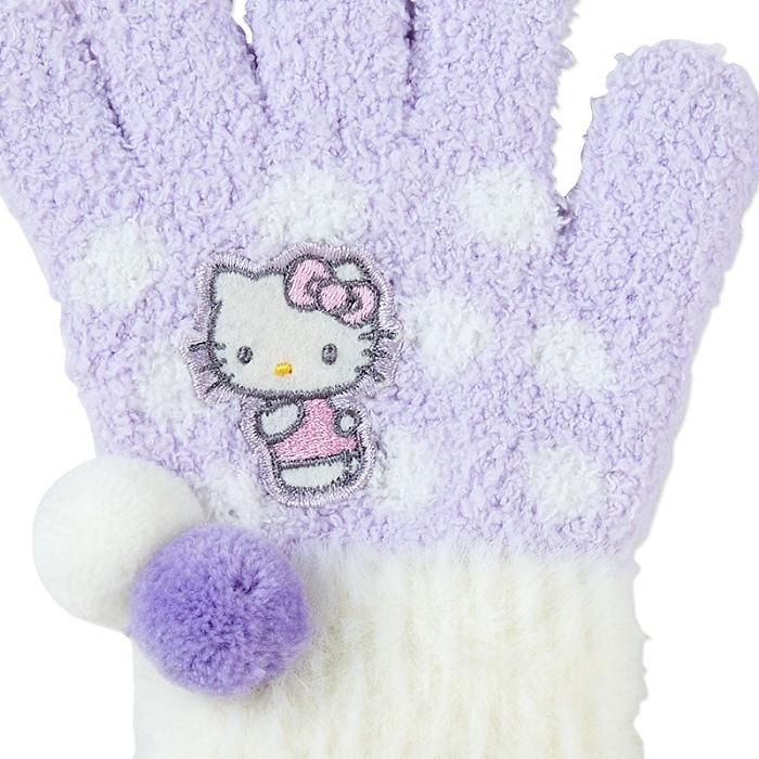 Purple Hello Kitty Hello Kitty Kids Cozy Gloves | NZ_HK56028