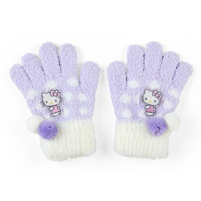 Purple Hello Kitty Hello Kitty Kids Cozy Gloves | NZ_HK56028