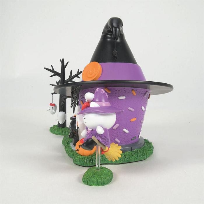 Purple Hello Kitty Hello Kitty's Halloween Witch Tower Figurine Set | NZ_HK62309