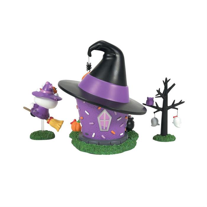 Purple Hello Kitty Hello Kitty's Halloween Witch Tower Figurine Set | NZ_HK62309