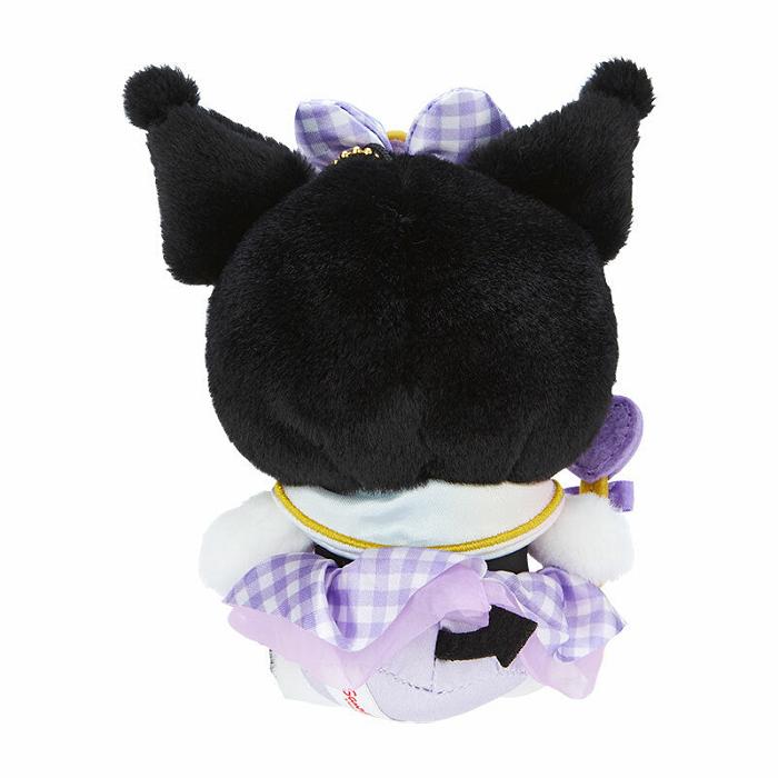 Purple Hello Kitty Kuromi Plush Mascot Keychain (Love You More Series) | NZ_HK45399