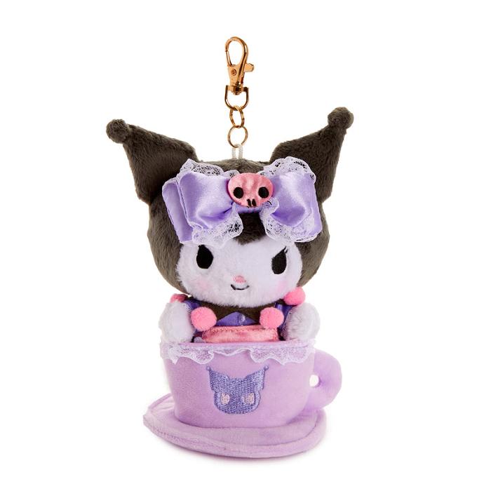 Purple Hello Kitty Kuromi Soft Mascot Plush (Cafe Series) | NZ_HK93601