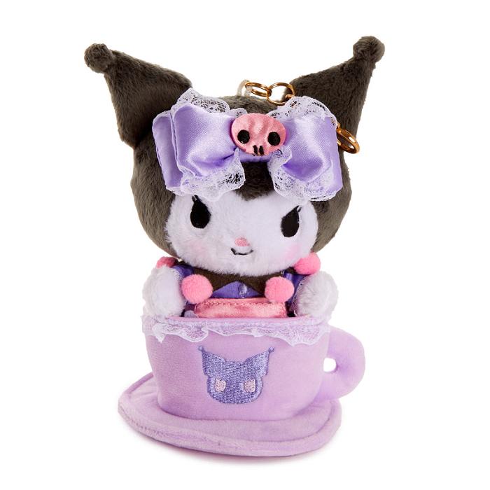 Purple Hello Kitty Kuromi Soft Mascot Plush (Cafe Series) | NZ_HK93601