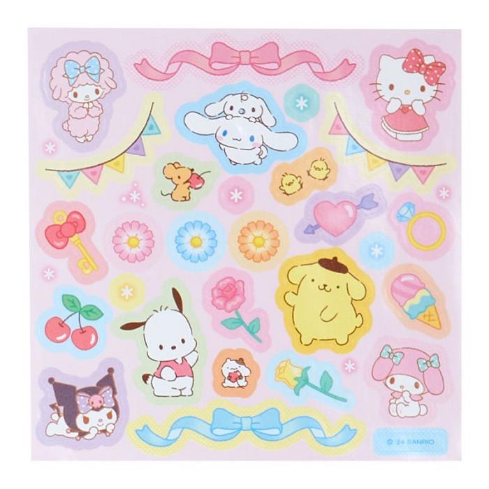 Purple Hello Kitty Sanrio Characters Mini Coloring & Sticker Set | NZ_HK68262