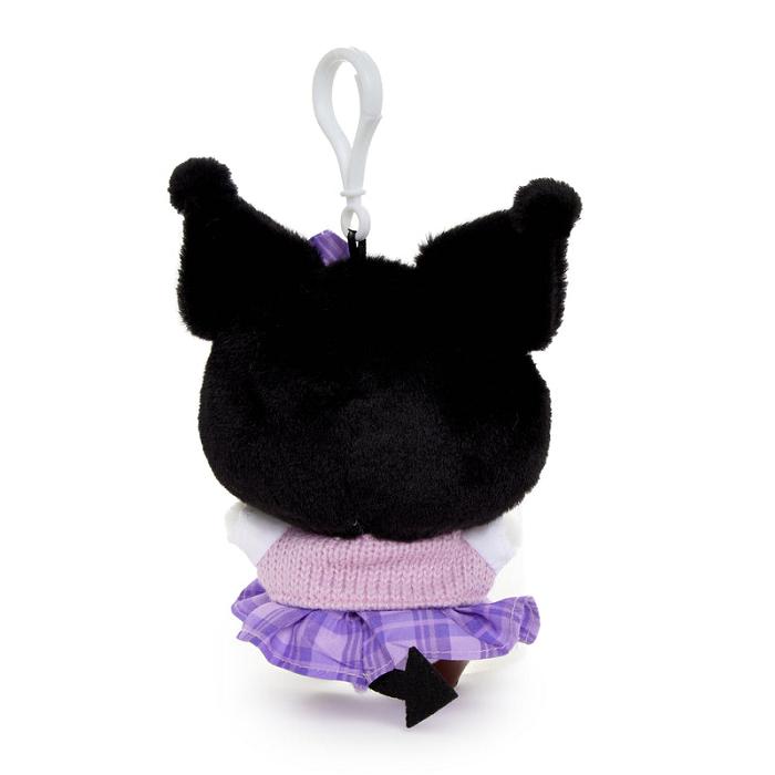 Purple / Black Hello Kitty Kuromi Mascot Clip (Uniform Series) | NZ_HK41555