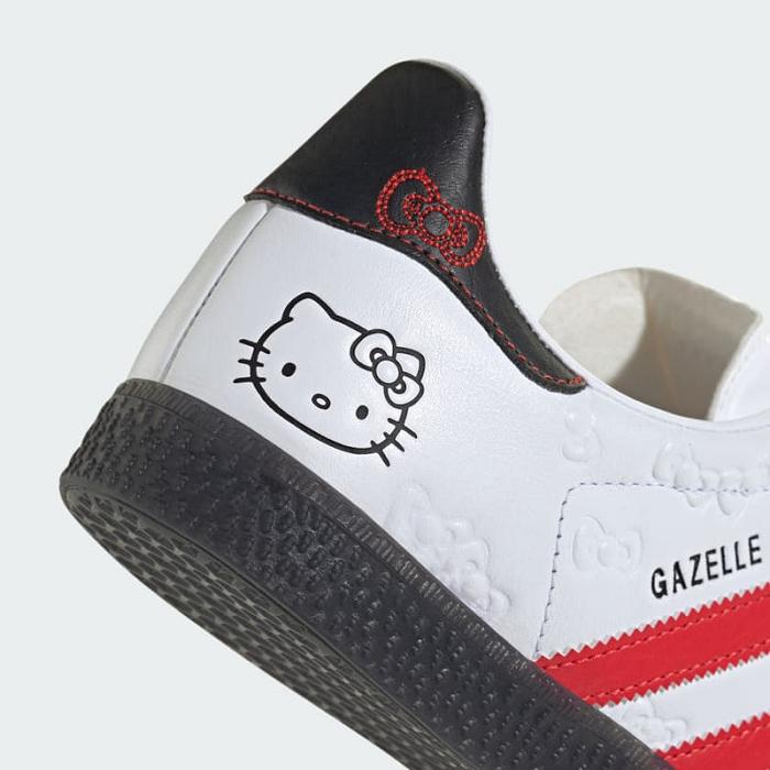 Red Black Hello Kitty Hello Kitty x adidas Gazelle Sneaker (Youth) | NZ_HK33551